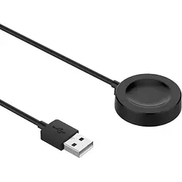 Зарядний пристрій DK CDK кабель (1m) USB для Huawei Watch 3 Pro (017322) (black) - мініатюра 3