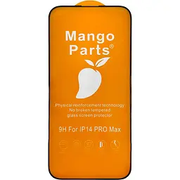 Захисне скло Mango 9D Full Cover Tempered Glass для Apple iPhone 14 Pro Max (Black) [73364]