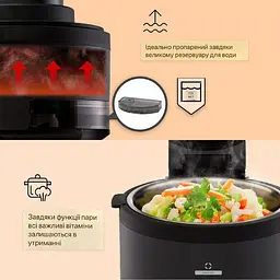Аерогриль фритюрниця Klarstein Vendure 1250 Вт (10040278) - мініатюра 2