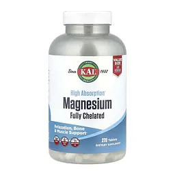Магній хелат Magnesium Fully Chelated - 270 tabs