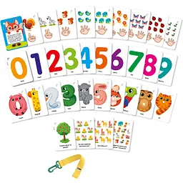 Картки на ремені Vladi Toys Цифри та рахунок укр. мова (VT2000-23) - мініатюра 2