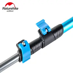 Трекінгова палиця 3-сек. Naturehike Boy 6061 AL NH17D001-Z, 50-100 см, алюміній, блакитна - мініатюра 2