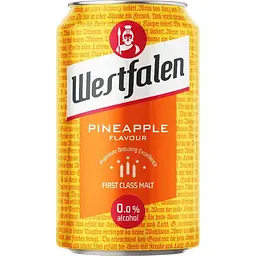 Напiй солодовий Westfalen Pineapple Premium сильногазований 0.33 л