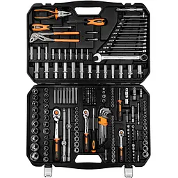 Набір інструментів Neo Tools 1/2", 1/4", 3/8", CrV 233 шт - мініатюра 2