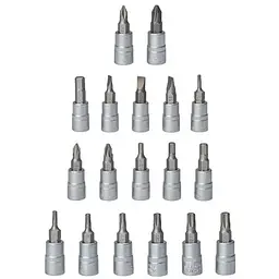 Hабір інструменту Alloid Base 1/2" і 1/4" 6-гранний 109 предметів (NG-1109BS) - мініатюра 6