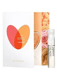 Листівка з пробним зразком Парфумної води Avon LOV U Connected, 0,6 мл - мініатюра 1