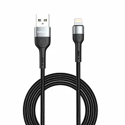 Кабель Winso Pro USB to Lightning TPE+плетіння 1,2м чорний(223122B)
