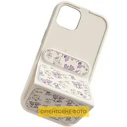 Чохол TPU Panel Stand для Apple iPhone 17 (6.3") Floral Breeze - мініатюра 3