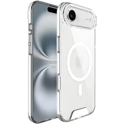 Чохол TPU Space Case with MagSafe для Apple iPhone 17 Air (6.5) Прозорий
