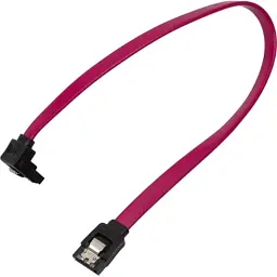 Кабель для передачі даних SATA III 0.3m 90° corner PowerPlant (CA914340) - миниатюра 2