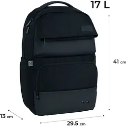 Рюкзак GoPack Education Teens 187 чорний (GO25-187L) - мініатюра 3
