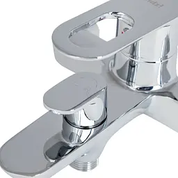 Змішувач для ванни Lidz Latwa 006 (з душовим гарнітуром) (k35) LDLAT006CRM45414 Chrome - мініатюра 4