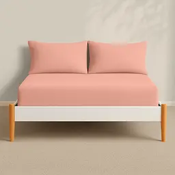 Простирадло фланель на резинці для коляски та люльки Cosas Peach 40х80х5 см (Flannel_03Peach_FittedStroller_40х80) - мініатюра 4