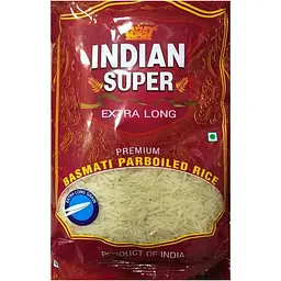 Рис Басматі Indian Super Extra long Basmati Perboiled Rice 1 кг