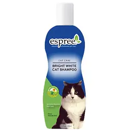 Відбілюючий шампунь Espree Bright White Cat Shampoo що надає блиск для кішок 355 мл