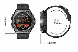 Смарт-годинник Lemfo Y10 Black (719a63b7) - мініатюра 7