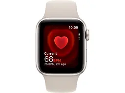 Смарт-годинник Apple Watch SE 2 GPS 44mm Starlight Aluminium Case with Starlight Sport Band M/L (MRE53) - мініатюра 5