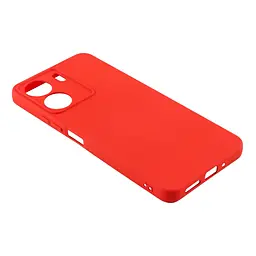 Чохол Silicone Cover з рамкою камери A Xiaomi Redmi 13C 4G/Poco C65 Red - мініатюра 2