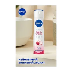 Антиперспірант Nivea Fresh Cherry Anti-Perspirant 150 мл (4006000009124) - мініатюра 6