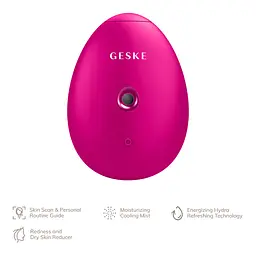 Електронний освіжувач для зволоження обиччя GESKE Facial Hydration Refresher 4 в 1 бузковий - мініатюра 3