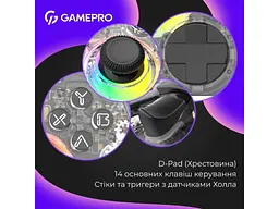 Геймпад GamePro GPX13T Transparent - миниатюра 8