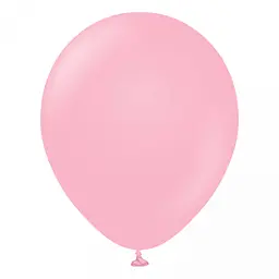 Кулька повітряна латексна 30 см (100) макарун рожевий, IDEA7-DL-014
