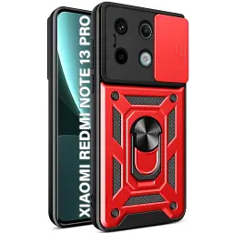 Панель BeCover Military для Xiaomi Redmi Note 13 Pro 5G Red (710696) - мініатюра 2