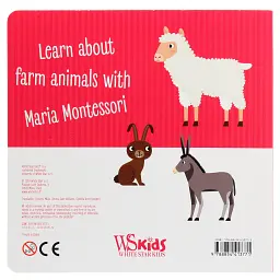 My First Book of Farm Animals. Montessori: A World of Achievements - мініатюра 2
