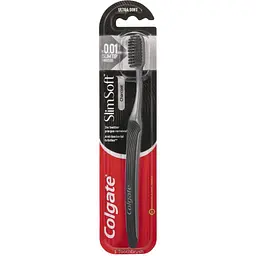 Зубна щітка Colgate Slim Soft Charcoal сірий з чорним