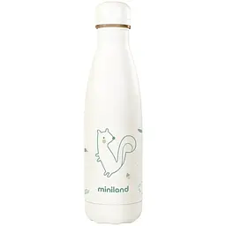 Термопляшка Miniland Natur bottle Chip, 0,5 л, білий (89345)