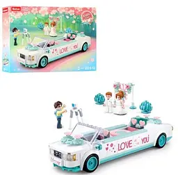 Конструктор A-Toys Girl's Dream Свадебный лимузин 204 деталей M38-B0767 - мініатюра 3