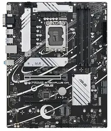 Материнська плата LGA1700, Asus PRIME B760-PLUS D4, B760, 4xDDR4, Int.Video(CPU), 4xSATA3, 3xM.2, 1xPCI-E 16x 5.0, 1xPCI-E 16x 4.0, 2xPCI-E 1x 3.0, 1xM.2 (Key E), Realtek 7.1, Realtek 2.5Gb, 6xUSB3.2/4xUSB2.0, VGA/HDMI/DP, ATX - мініатюра 2