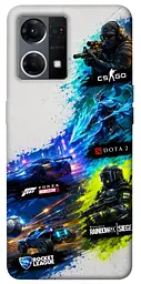 TPU чохол Demsky Full Throttle для Oppo Reno 7 4G