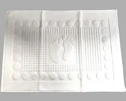 Турецький рушник для ніг Zeron 50х70 White щільність 750 г/м2 - мініатюра 1
