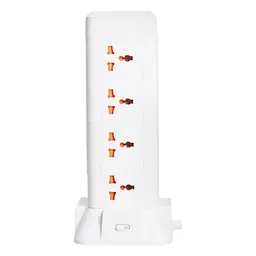 Мережевий фільтр-подовжувач TOWER 12 розеток LED-лампа 3USB + 1PD 4,8 метри Yiwu HP-5-11MF - мініатюра 24