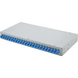 Патч-панель оптична 1U, SC, сплайс касети S332 Crosver (FOB 19/1-332-SC lite) - мініатюра 4