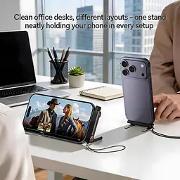 Переходник USB Type-C на Type-C 240W со складывающейся подставкой black - миниатюра 7