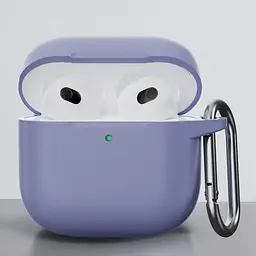 Чохол Silicone Case для Apple AirPods 4 Lavender [122756] - мініатюра 3