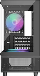 Корпус 1stPlayer Mi2-A-BK-2F7R-1F7 Black без БП - мініатюра 4