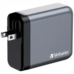 Зарядний пристрій Verbatim GaN 140 W 4 ports (2xUSB-C-140 W,USB-C 20 W /USB-A -3.0) (32203) - мініатюра 3