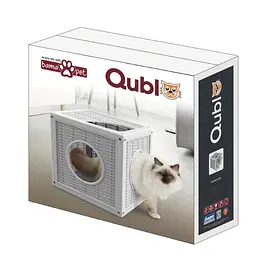 Будиночок для тварин пластиковий Qublo 35x35x35h шавлія - мініатюра 5