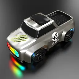 Дріфт-машина на радіокеруванні SHT K10 (1:64) Pickup 2.4G Grey - мініатюра 4