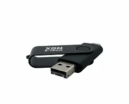 Флеш-накопичувач XON FlashDrive MultiConnect 128GB (USB 2.0 + USB Type-C + MicroUSB) Чорний (FX2M128PB 7645) - мініатюра 7