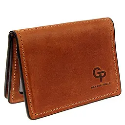 Чоловіча шкіряна обкладинка GRANDE PELLE 10х8х1,5 см acs0024470