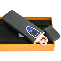 Запальничка електронна спіральна USB (ZGP 7) акумуляторна електрозапальничка (запальничка) від ЕСБ (ST)