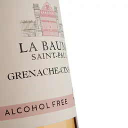 Вино Domaine De La Baume Saint Paul Grenache Cinsault Alcogol free розжеве солодке 0.75 л - мініатюра 3