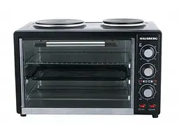 Електродуховка з конфорками Hausberg HB-8010 35 л - мініатюра 2
