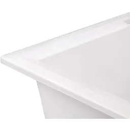 Кухонна мийка Lidz 790x495/230 WHI-01 біла (LIDZWHI01790495230) - мініатюра 4