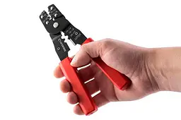Кліщі для обтиску контактів Intertool 180 мм 0.08-5 мм² HT-7053 - мініатюра 6