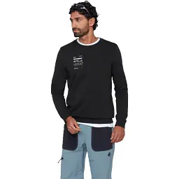Світшот Mammut Core ML Crew Neck Vert M XXL black - мініатюра 2